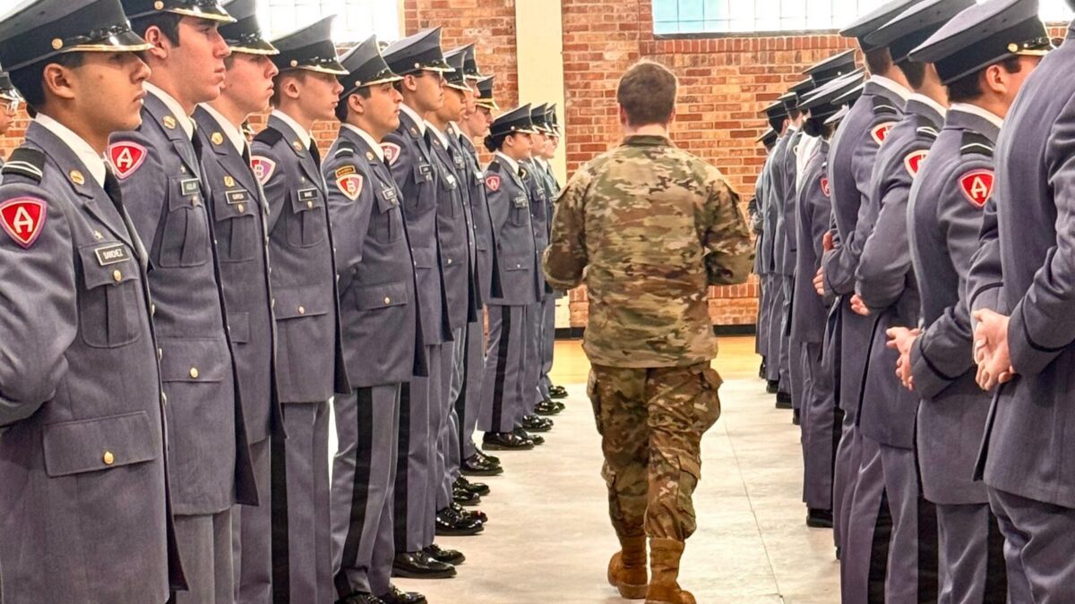 SJN JROTC inspection