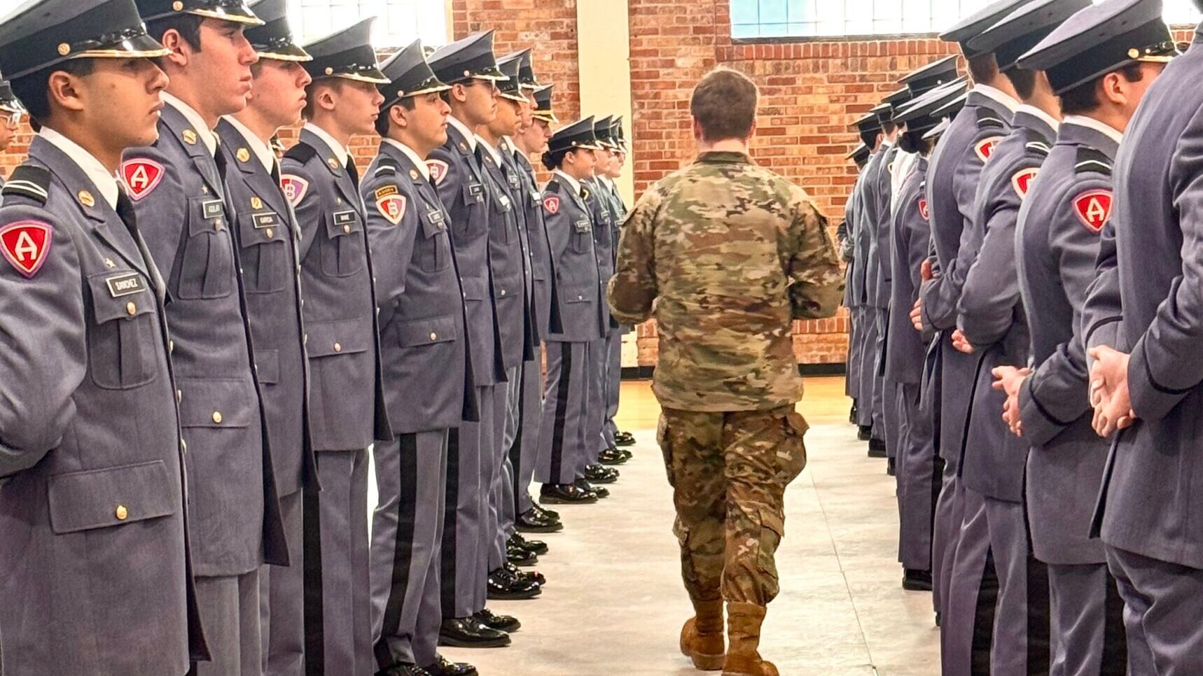 SJN JROTC inspection